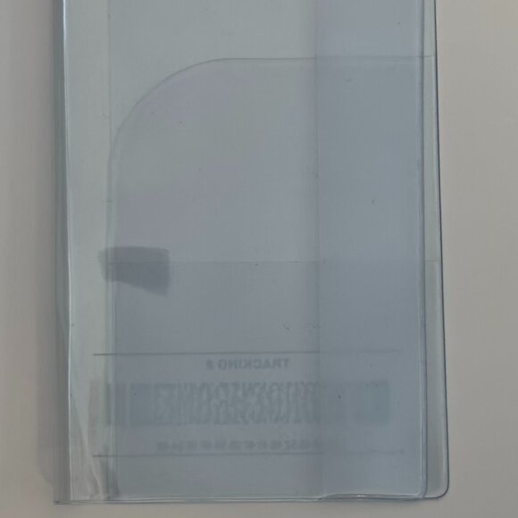 NYC Monochrome BTS POP-UP Exclusive Clear Passport Holder — New, Unused - Picture 2 of 4